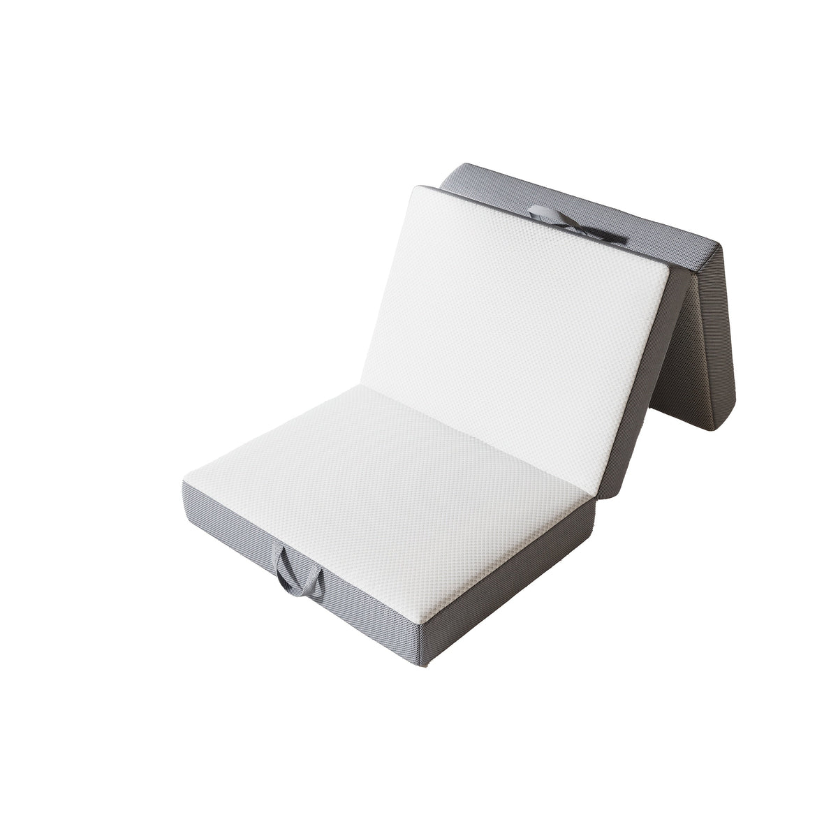 Matelas pliable en mousse à mémoire de forme 3/4/6 pouces avec housse lavable - Lit d'appoint pliable portable pour camping, VR, voyages, road trips et petits espaces