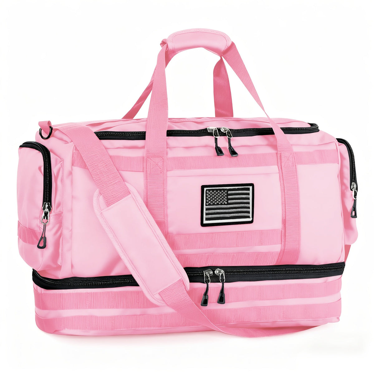 Sac à dos tactique unisexe haute capacité 50L – Sac militaire MOLLE pour le camping, la pêche, la chasse, la randonnée et les voyages – 13 options de couleurs incluant des variantes avec sac à main et sac de rangement