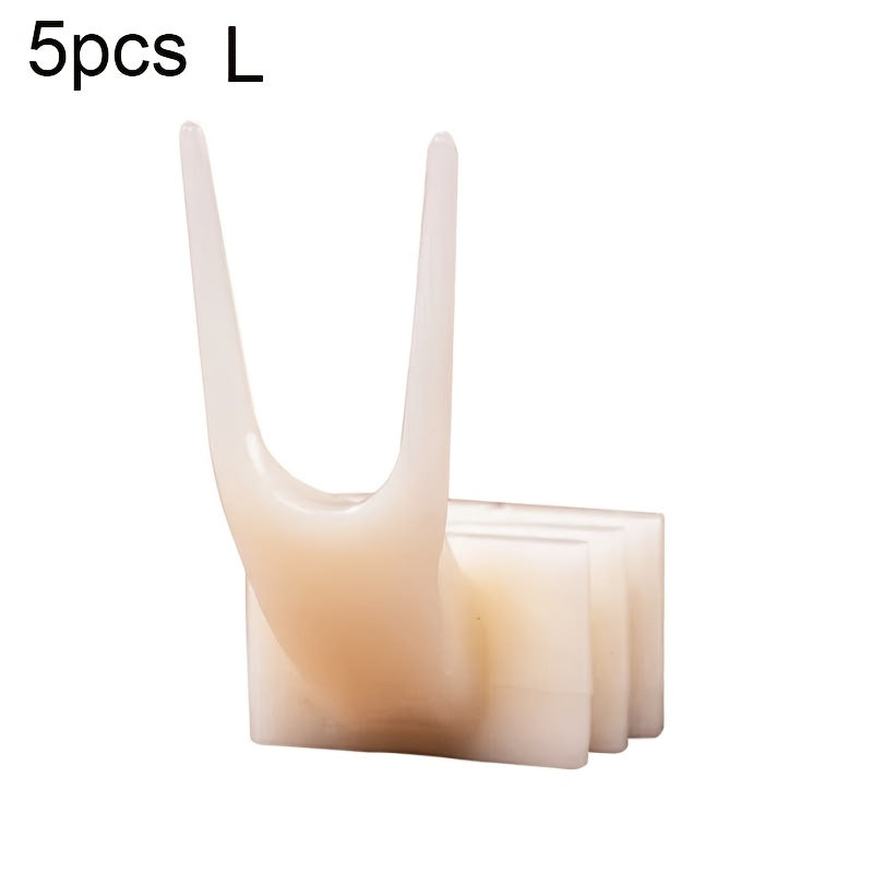 Mangeoire à fruits pour oiseaux, lot de 5 pics à nourriture en plastique pour perroquets, perruches, calopsittes, conures et inséparables, support à friandises et légumes pour cage, accessoire de cage, tailles petite et grande