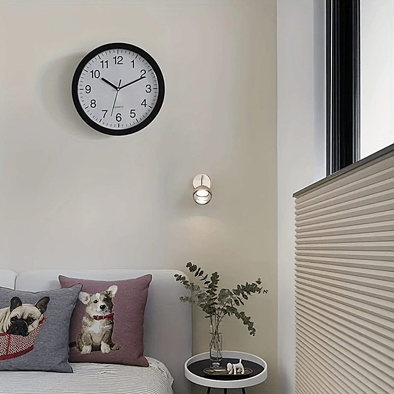 Horloge murale avec coffre-fort dissimulé pour espèces, pièces de monnaie et objets de valeur, sécurité pour maison et bureau, coffre-fort secret robuste et durable