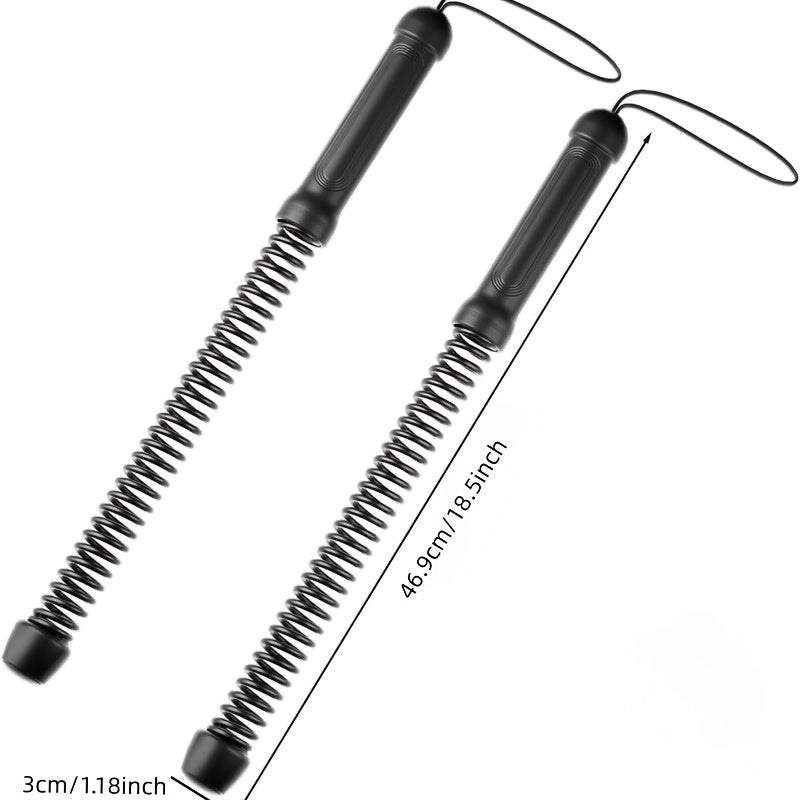 Ensemble de 2 cordes de combat sans fil pour gym à domicile, renforcement des bras, cardio, entraînement musculaire, exercice à faible impact, équipement de fitness pour hommes et femmes