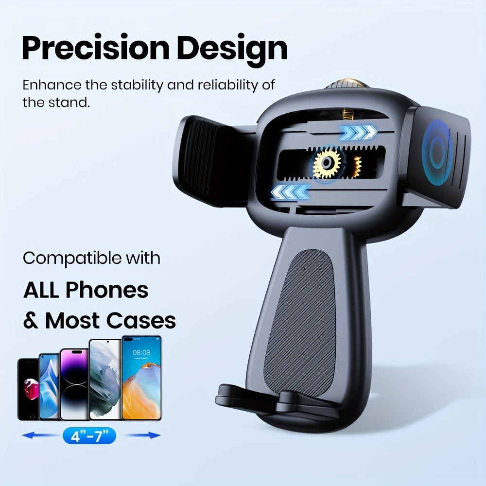 Support téléphone voiture – Fixation tableau de bord et pare-brise rotative à 360° améliorée, support universel mains libres compatible iPhone 15 14 13, Samsung Galaxy, téléphones Android | Velora