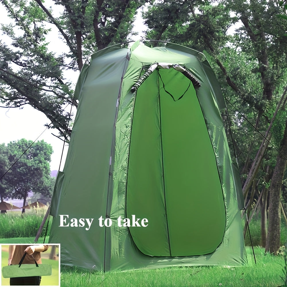 Tente de douche de camping escamotable portable – Cabine d'intimité, vestiaire léger et imperméable, tente de toilette extérieure pour le camping, la randonnée, la plage et le sac à dos, abri d'intimité à installation rapide