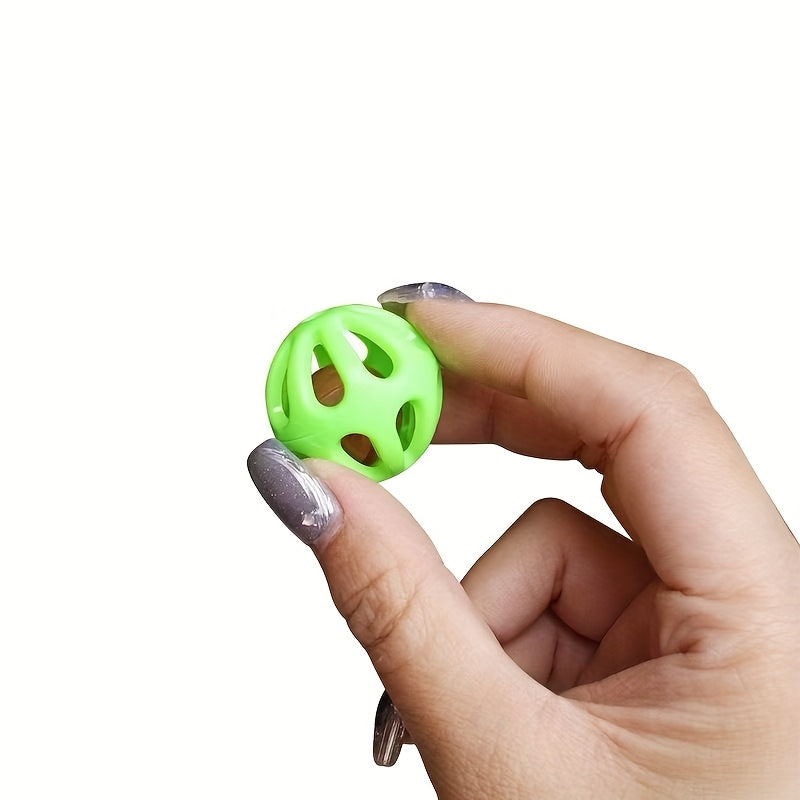 Lot de 5 jouets pour oiseaux - Jouets colorés pour cage de perroquet pour le mâchouillage, la recherche de nourriture et l'enrichissement - Jouets pour perroquets, canaris, inséparables, calopsittes et perruches - Accessoires pour cage à oiseaux