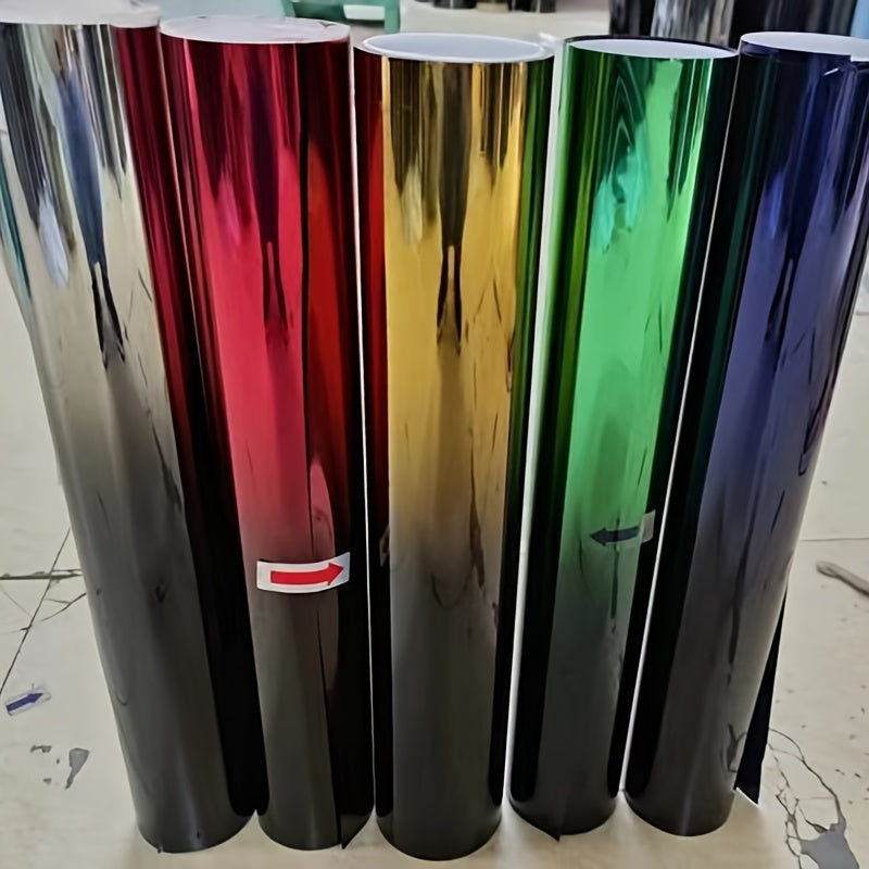 Film pour vitres de voiture à dégradé bicolore 50x300 cm – Protection solaire anti-UV, rejet de chaleur et réduction de l'éblouissement, film de confidentialité automobile autocollant