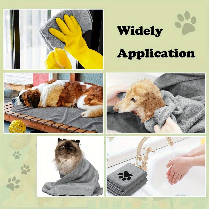 Kit de toilettage pour chien 6 pièces – Brosse, gants de lavage en silicone, serviette en microfibre et outil de mue, sans électricité, kit de soins essentiels pour un pelage brillant, cadeau pour propriétaires de chiens