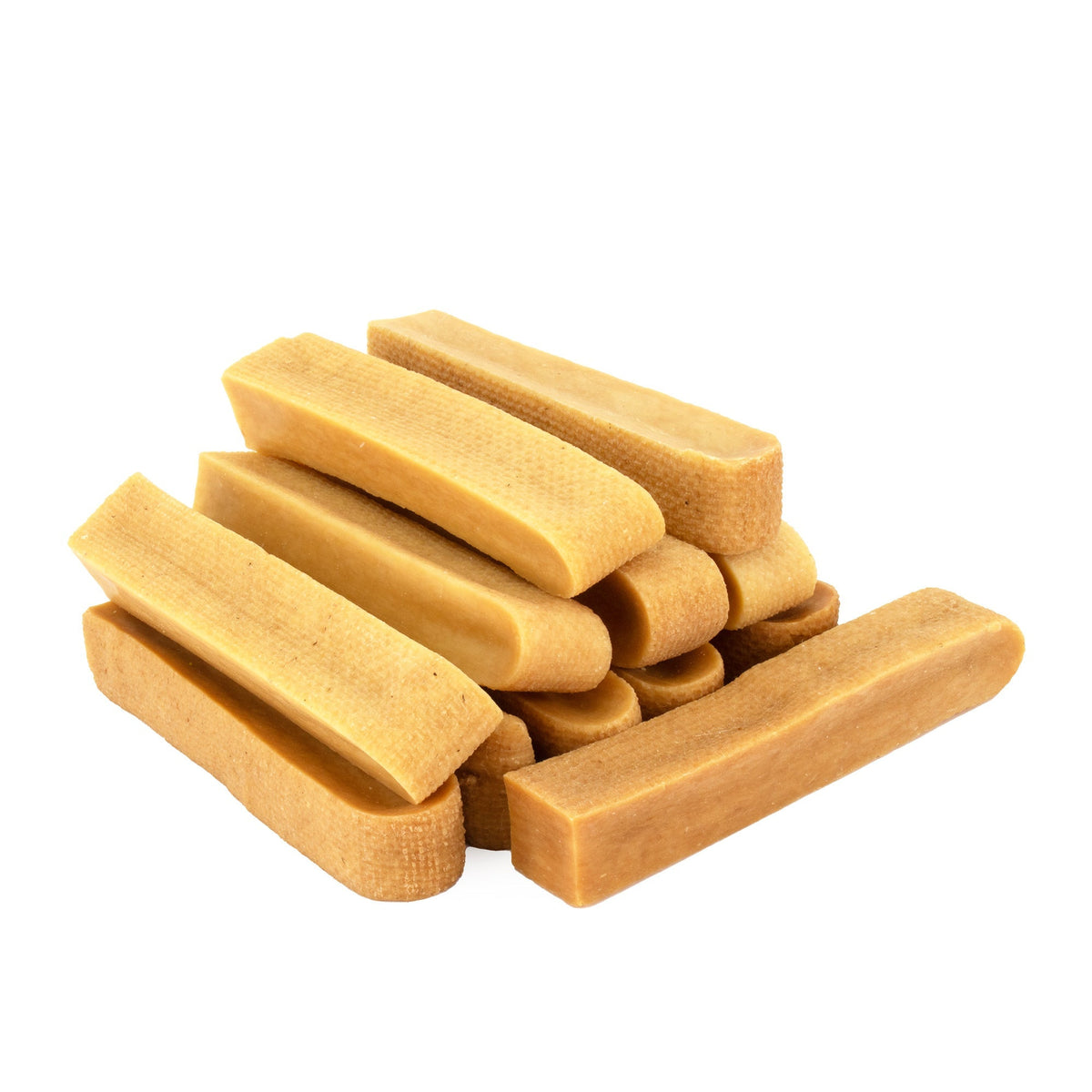 Friandises à mâcher au fromage de yack de l'Himalaya – Friandise dure longue durée pour chiens, riche en protéines et ingrédients limités, sans colorants artificiels, disponible en tailles S/M/L/XL, à l'unité ou en paquet de 4