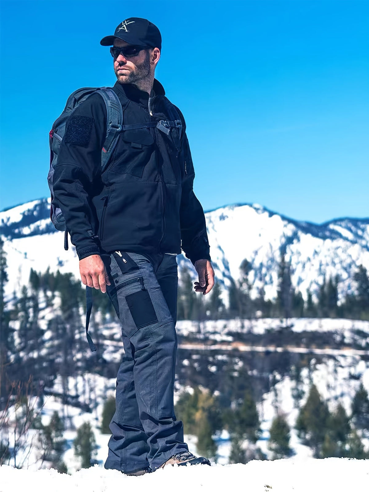 Pantalon cargo tactique pour homme, séchage rapide, léger, multi-poches, pour randonnée, plein air, travail, S-XXXL, noir, gris, vert, marron, coupe droite, pantalon utilitaire