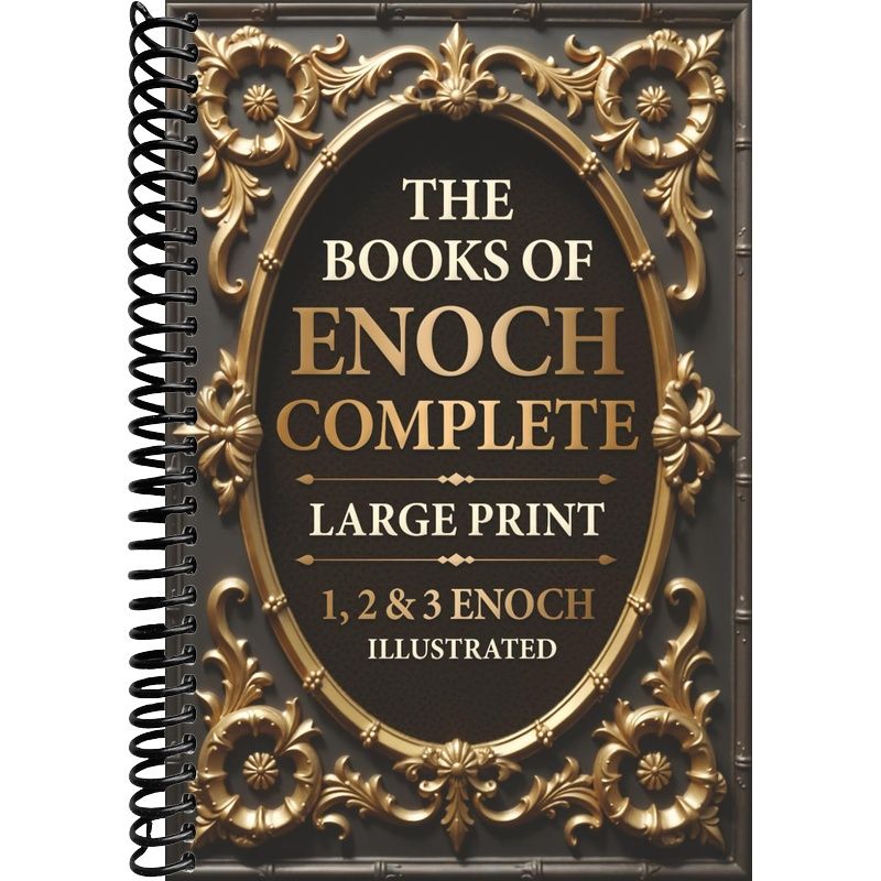 Les Livres d'Hénoch, édition complète en gros caractères – 1, 2 et 3 Hénoch avec illustrations authentiques, introductions et commentaires éclairants, mise en page biblique sur deux colonnes, format portable 6x9 pour l'étude et la réflexion