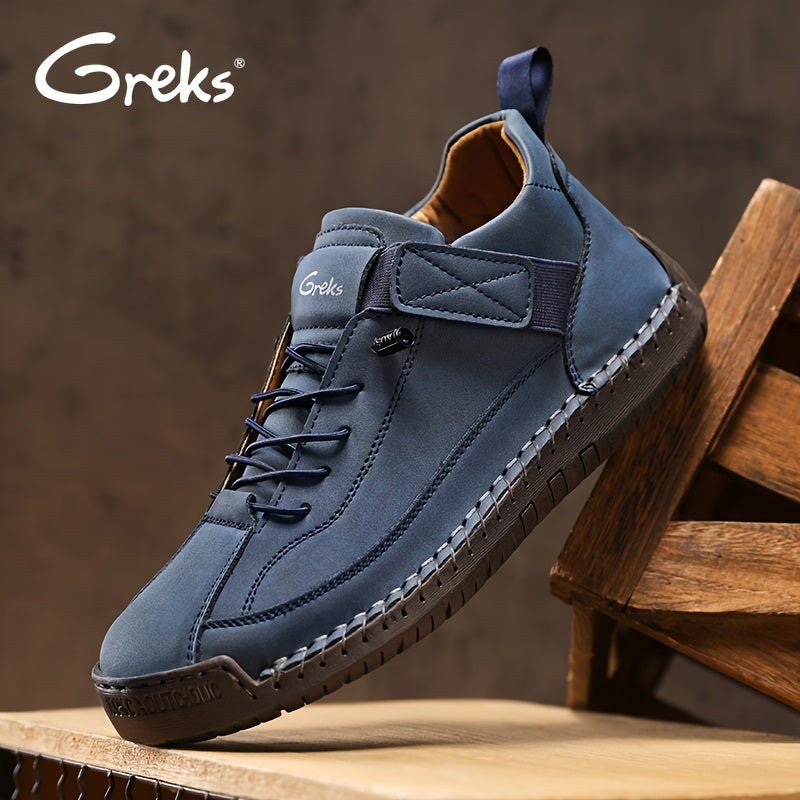 Bottines sans lacets pour hommes, mocassins mi-hauts légers, semelle amortissante antidérapante pour la marche, la conduite, le bureau décontracté, semi-formel, printemps, automne, UE 34,5-48