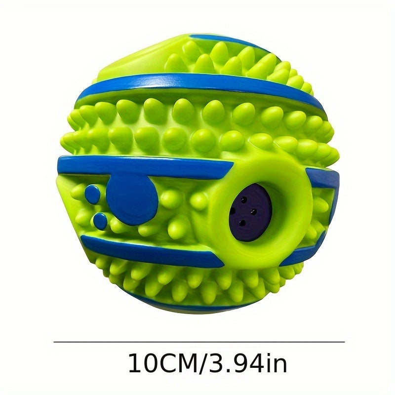 Balle interactive d'entraînement intellectuel pour chien avec voix - Puzzle pour animaux pour stimulation mentale, jouet intelligent à distribution lente pour chiens de petite, moyenne et grande taille, balle d'enrichissement anti-ennui