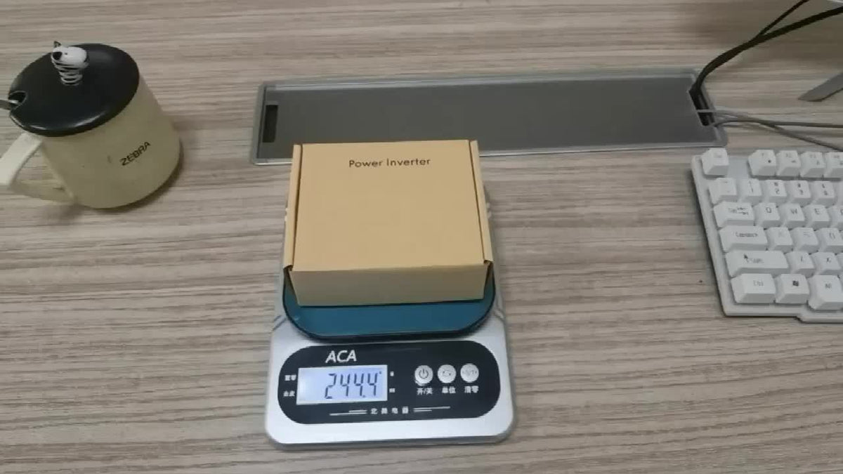 Convertisseur de tension pour voiture 150 W, 12 V CC à 110 V CA avec double port USB 3,1 A – Adaptateur secteur pour ordinateur portable, téléphone, tablette, essentiel pour les trajets en voiture