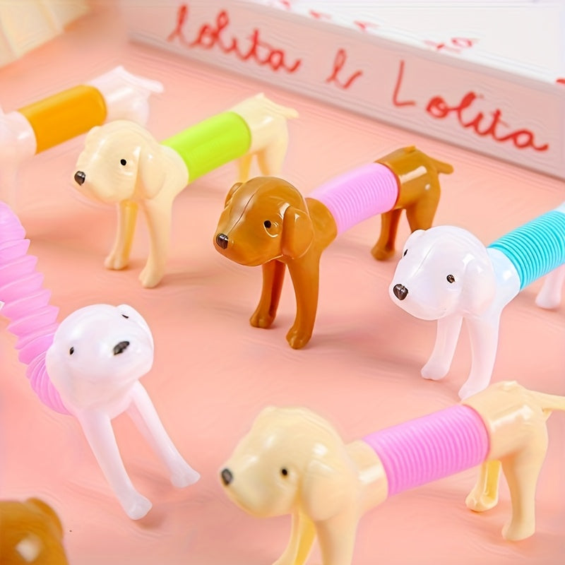 Lot de 22 chiots jouets extensibles en vrac, formes et couleurs assorties, jouets sensoriels anti-stress pour enfants, prix de classe, cadeaux de sacs surprises, décorations de table – Style aléatoire