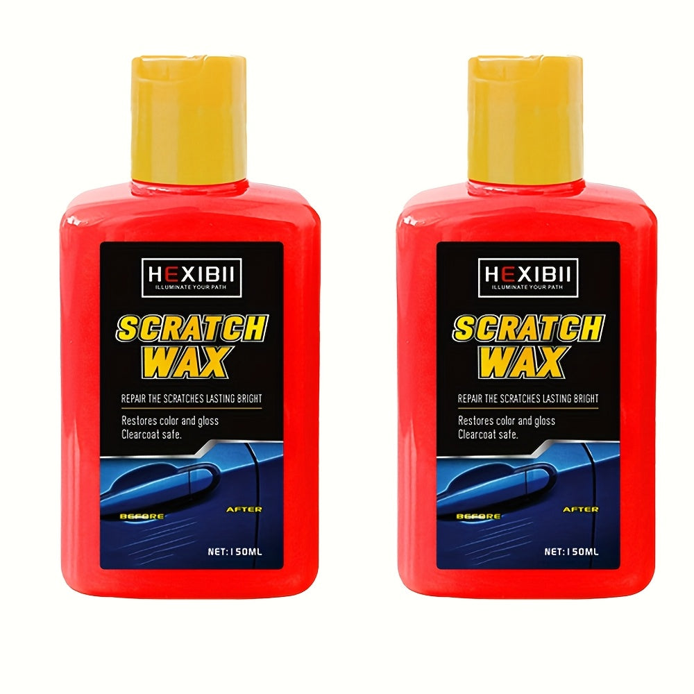 Pâte efface-rayures pour voiture – Kit professionnel de réparation de vernis pour imperfections de surface, tourbillons et rayures légères, kit d'entretien automobile de 150 ml pour la restauration de la peinture extérieure