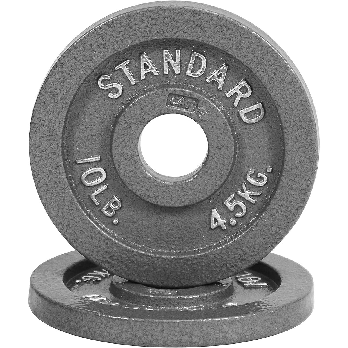 Disques de musculation en fonte, alésage 2 pouces, finition émaillée, pour musculation, haltérophilie, powerlifting, home gym, barre olympique, 2,5, 5, 10, 25, 35, 45, 100 lb