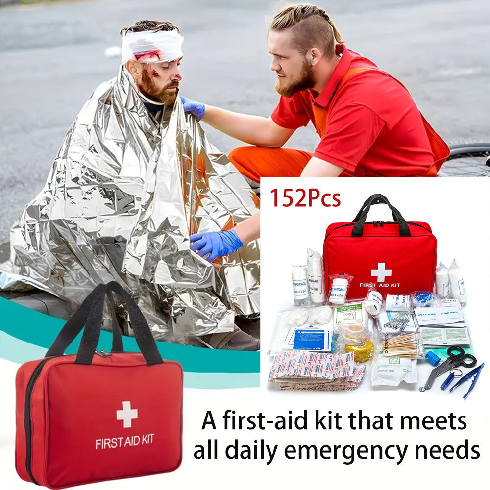 Trousse de premiers secours tactique IFAK avec garrot, ciseaux et sifflet – Sac de traumatisme portable pour la randonnée, le camping, la chasse, la voiture et les urgences en plein air, plusieurs tailles et couleurs disponibles