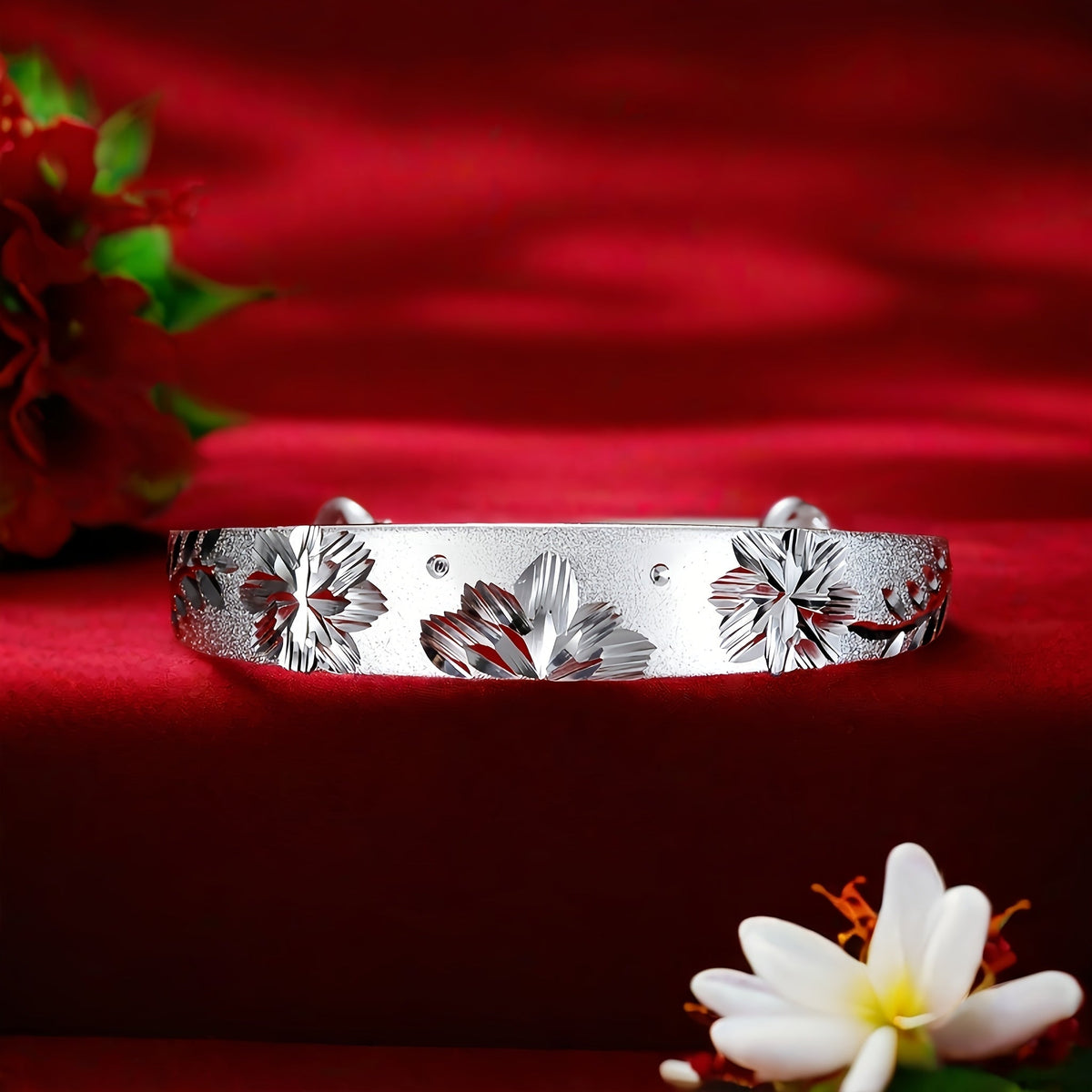 Bracelet ajustable coulissant pour femme en argent sterling 925 – Jonc élégant à fermoir coulissant en argent et or, cadeau idéal pour maman, la fête des mères, un anniversaire ou toute occasion spéciale