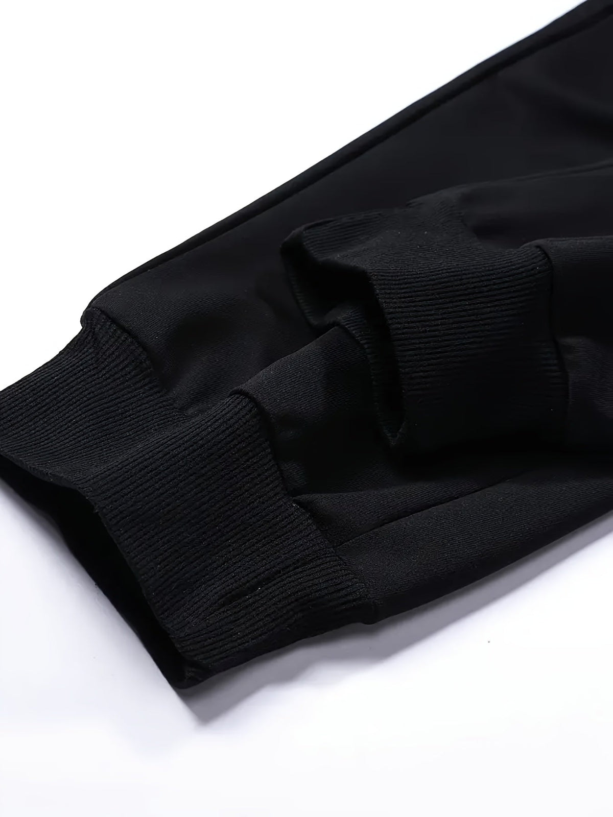 Ensemble de survêtement pour homme, lot de 6 pièces, sweat à capuche décontracté à manches longues avec cordon de serrage, pantalon de jogging, tissu tricoté, noir, rouge, gris, couleur unie, tenue de sport, coupe régulière, tenue d'entraînement.