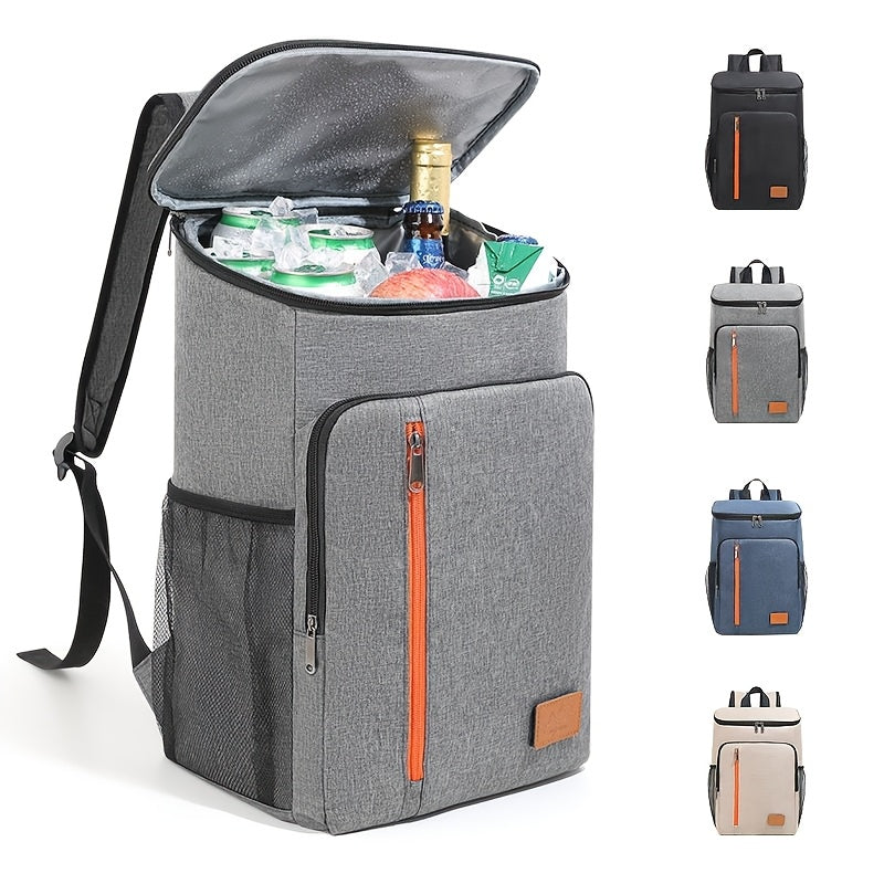 Sac à dos isotherme extra large, peut contenir plus de 30 canettes, sac à bandoulière étanche pour hommes et femmes, parfait pour le camping, le barbecue, la plage, le pique-nique et la randonnée – Compatible avec les pains de glace