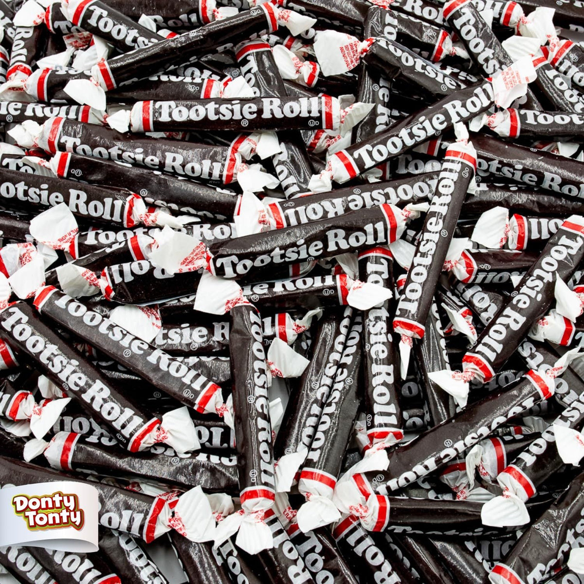 Tootsie Rolls en vrac, friandises chocolatées à mâcher – Snacks classiques emballés individuellement, sans arachides ni gluten, parfaits pour Halloween, les bols à bonbons au bureau, les fêtes et les cadeaux