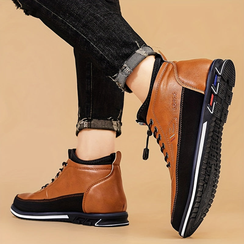 Chaussures montantes habillées pour homme style « business casual » – Baskets Oxford à lacets formelles pour le bureau et le costume, 13 couleurs, tailles américaines 6,5 à 13,5