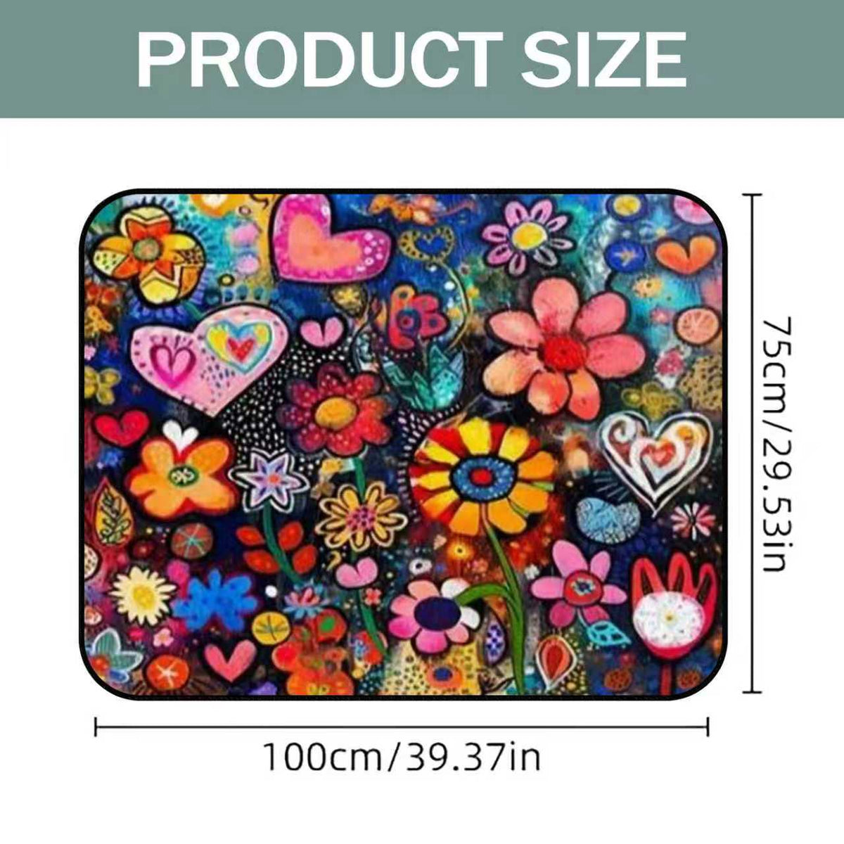 Tapis de coffre pour voiture – Revêtement de chargement antidérapant et imperméable avec motifs uniques, protection intérieure de véhicule durable contre la saleté, les déversements et les rayures, ajustement universel