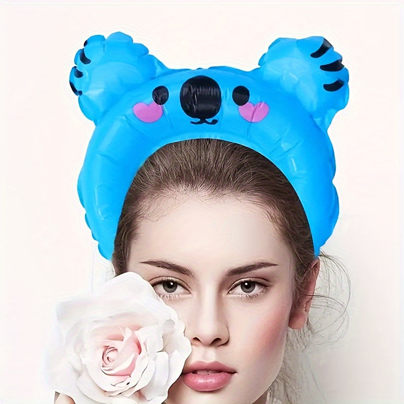 24 serre-têtes gonflables animaux du zoo pour enfants – Arceaux à cheveux ballons safari, jungle, ferme, vie sauvage, articles de fête d'anniversaire thème jungle, cadeaux de fête costumée animaux pour garçons et filles (modèles aléatoires)