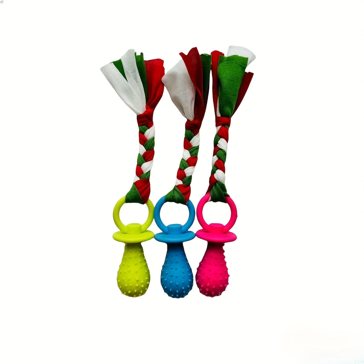 Lot de 9 jouets de dentition apaisants pour animaux - Jouets à mâcher en TPR pour chats et chiens, ensemble de jouets à mâcher pour le nettoyage dentaire et l'ennui pour chiots, chatons et races de petite à moyenne taille