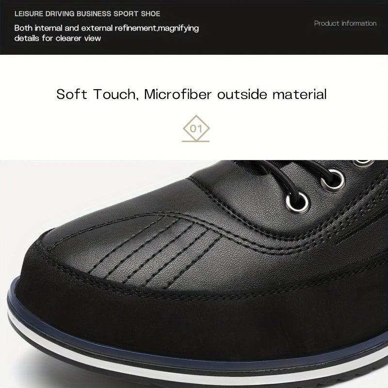 Chaussures montantes habillées pour homme style « business casual » – Baskets Oxford à lacets formelles pour le bureau et le costume, 13 couleurs, tailles américaines 6,5 à 13,5