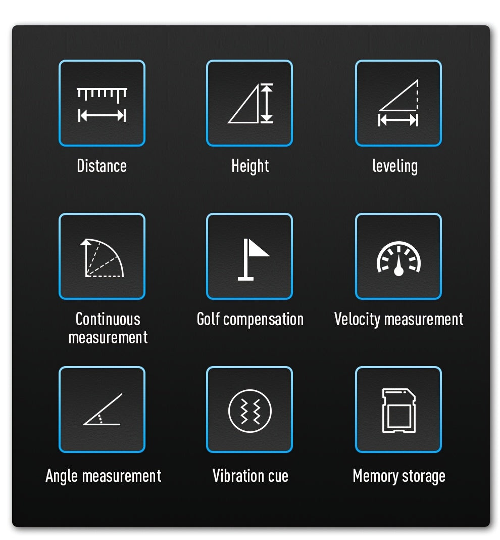 Télémètre laser de golf 1200 yards – Grossissement 6,5x, compensation de pente, verrouillage de drapeau HD, anti-vibration, rechargeable par USB, télémètre de golf haute précision à positionnement rapide, design élégant blanc