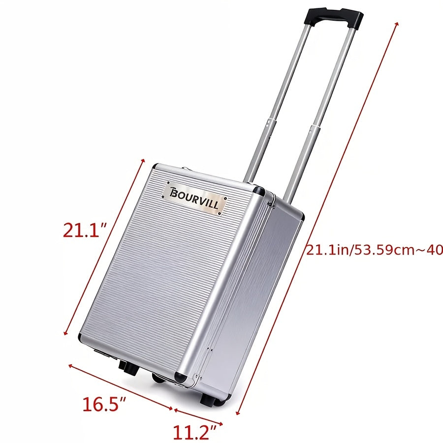 Ensemble d'outils professionnels de 52 pièces - Acier au chrome-vanadium, boîte à outils portable pour réparations domestiques et automobiles, kit d'outils à main multifonction pour passionnés et professionnels, cadeau idéal pour homme