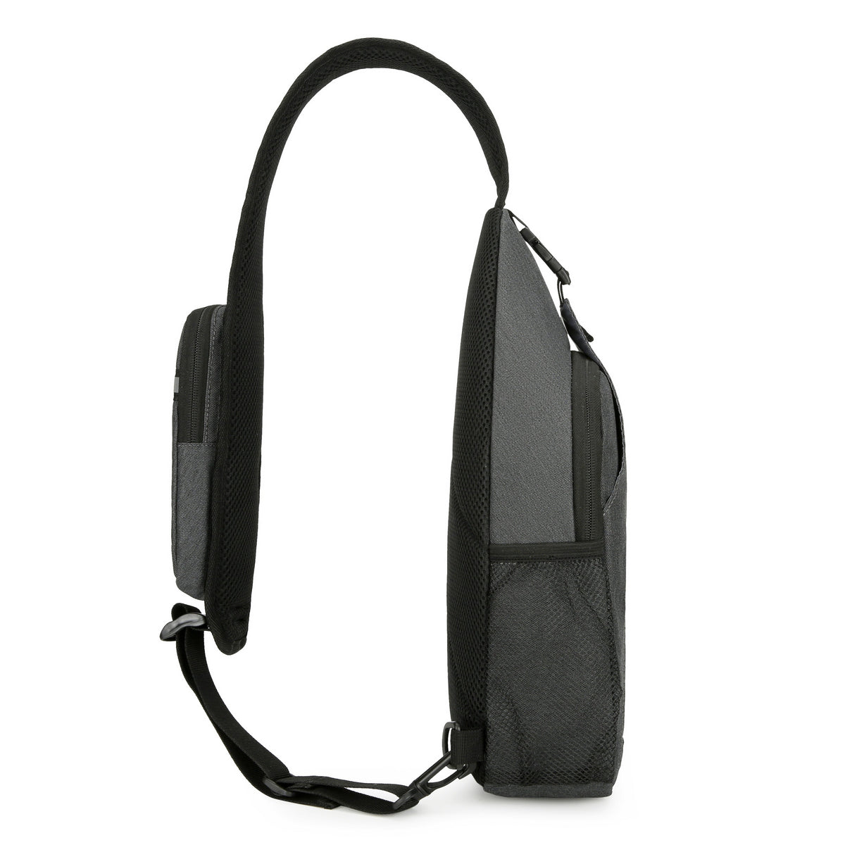 Sac à bandoulière grande capacité pour hommes et femmes – Sac de voyage polyvalent style sport brodé avec fermeture éclair sécurisée, idéal pour les trajets quotidiens mains libres et les activités en plein air, plusieurs coloris disponibles