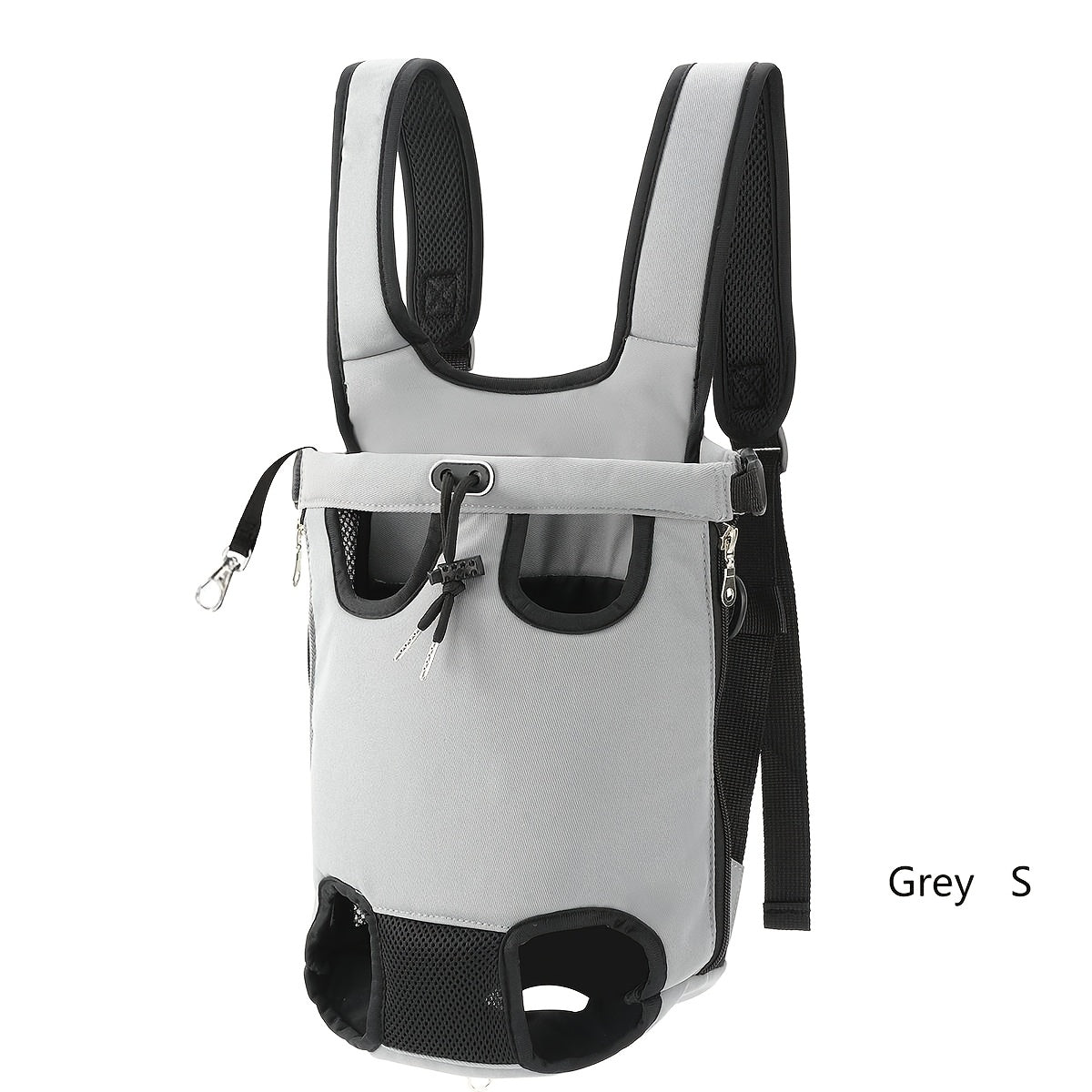 Hands-Free Pet Backpack Carrier for Cats & Small Dogs – Breathable Mesh Harness with Adjustable Shoulder Straps, Outdoor Travel Bag for Hiking, Cycling & Park Walks, Perfect Halloween & Christmas Gift