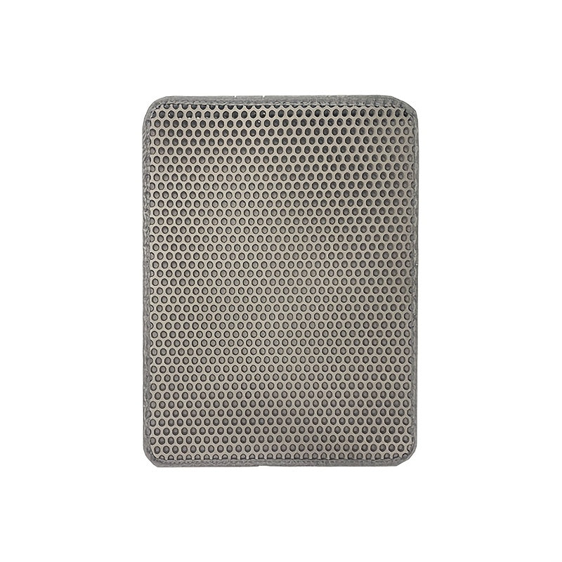 Tapis de litière pour chat en nid d'abeille double couche - Tapis anti-urine avec design facile à nettoyer, protection de sol imperméable pour chats, disponible en dimensions 45x60 cm et 55x75 cm