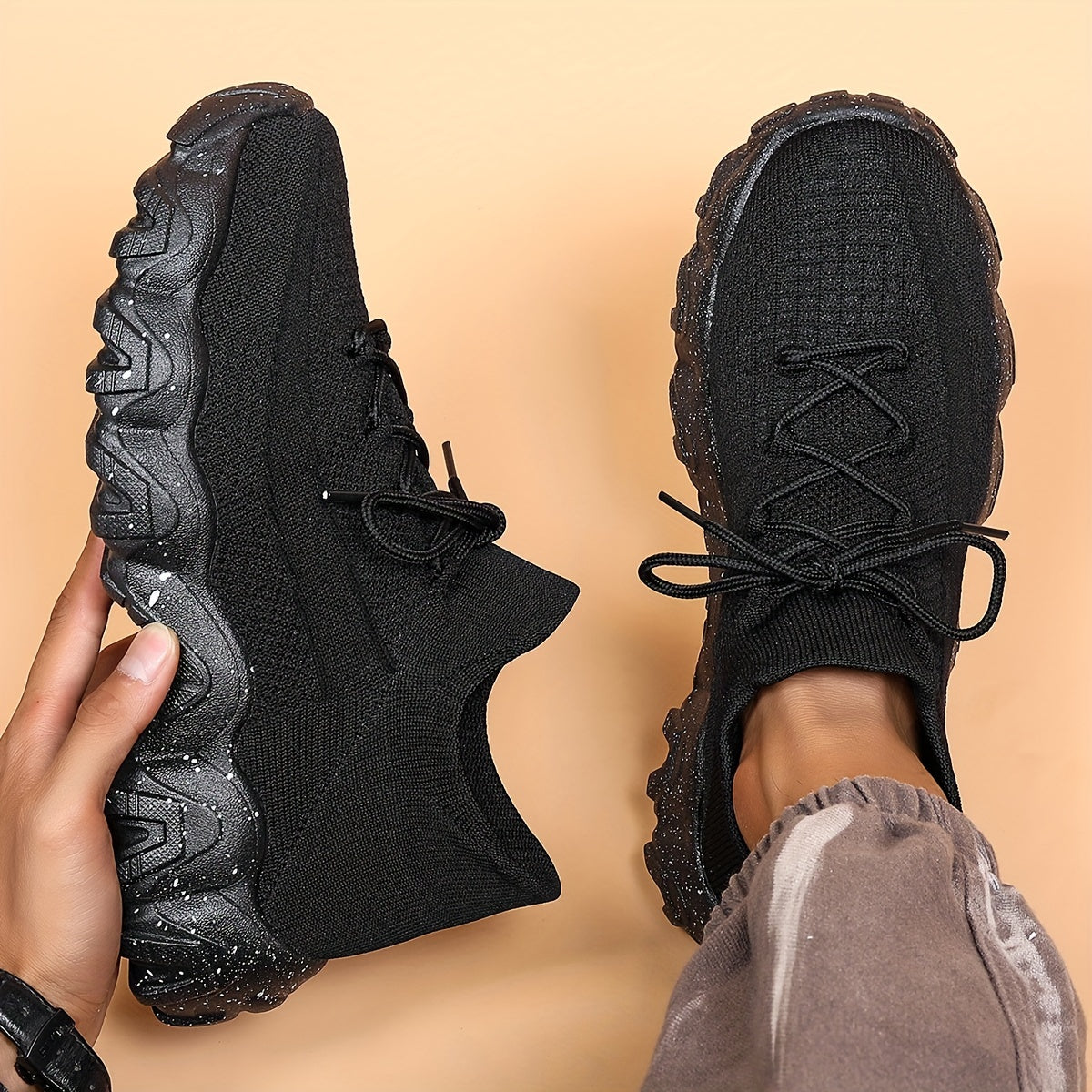 Chaussures de sport décontractées et respirantes pour hommes – Baskets légères en maille pour la marche, la course, la salle de sport et le quotidien, gris argenté, bleu roi, kaki, bleu, pointures larges US 6,5–14, semelle confortable et antidérapante