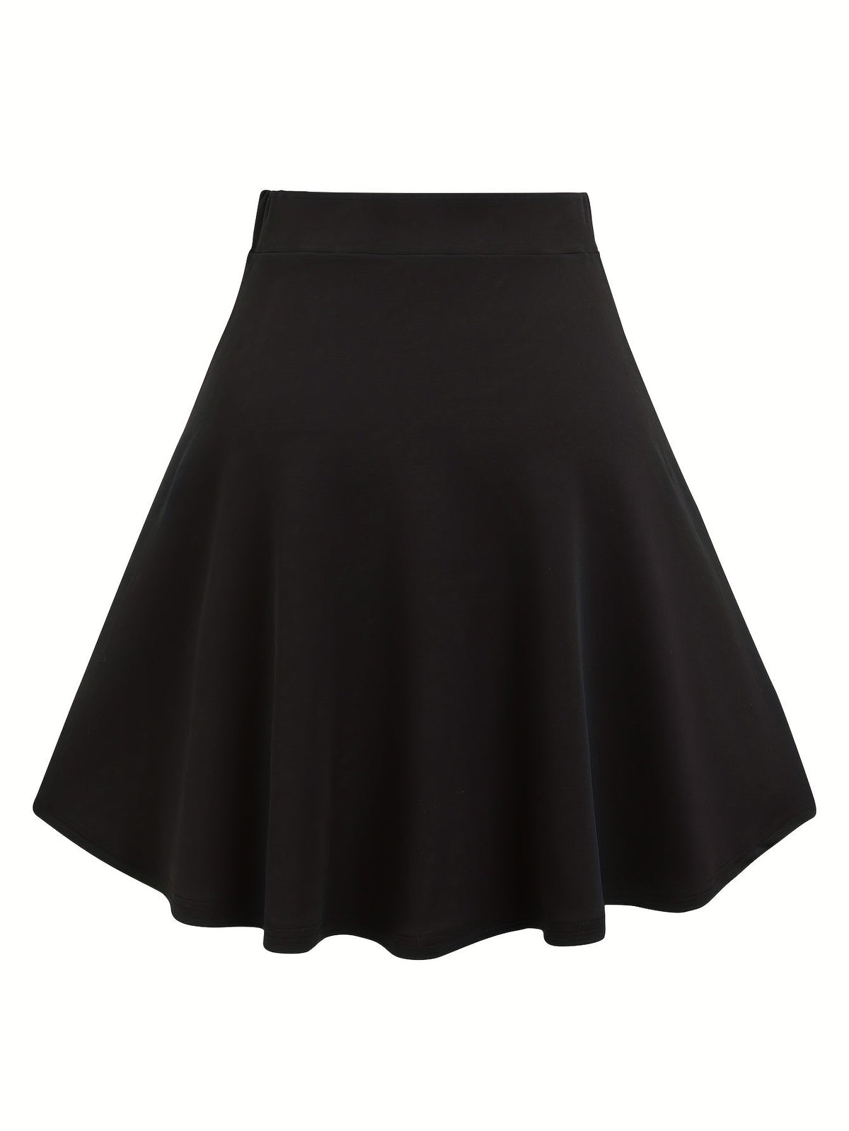 Mini-jupe trapèze gothique à carreaux avec boucle pour femme, jupe en tricot style Y2K à blocs de couleurs, noir gris rouge bleu violet S M L XL XXL