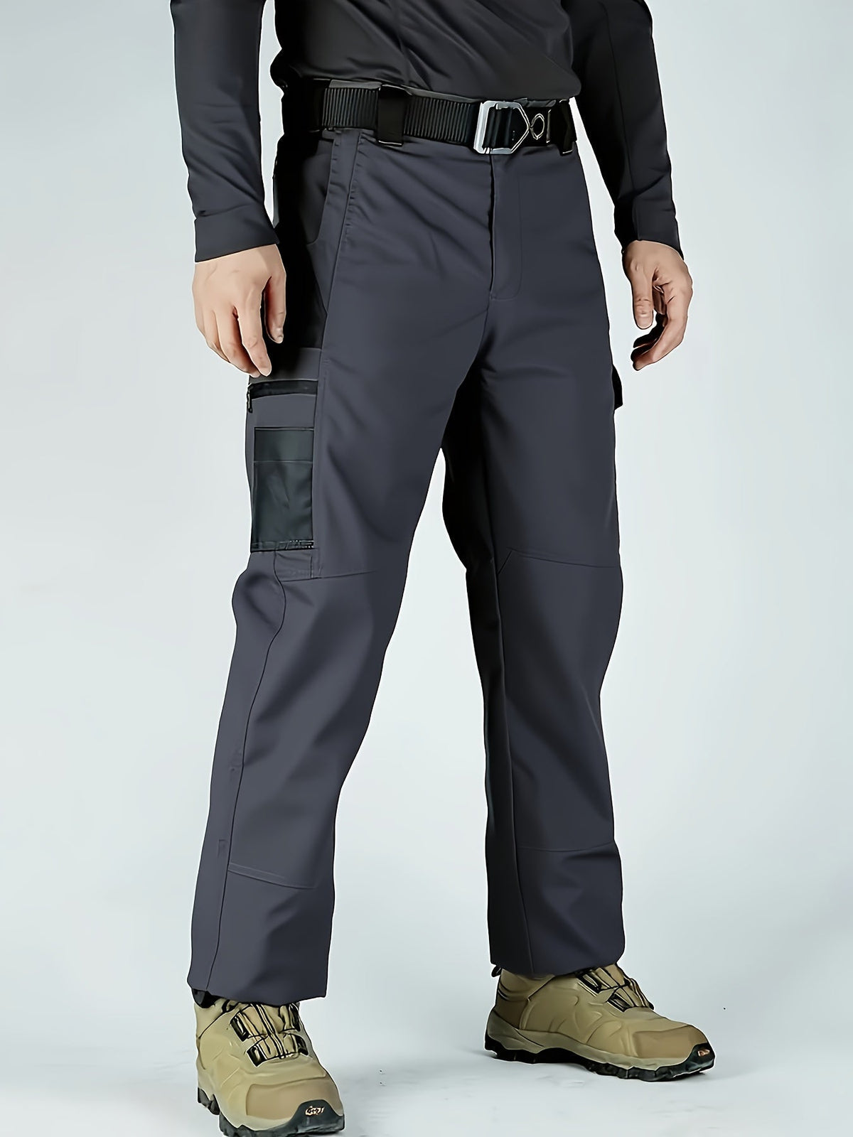 Pantalon cargo tactique pour homme, séchage rapide, léger, multi-poches, pour randonnée, plein air, travail, S-XXXL, noir, gris, vert, marron, coupe droite, pantalon utilitaire