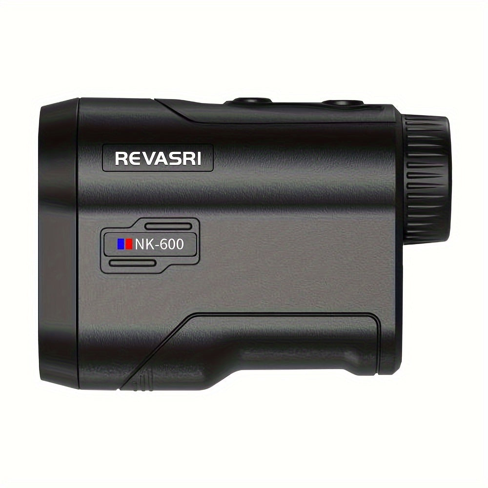 Télémètre de golf REVASRI 650 yards – Télémètre laser avec mode golf, compensation de pente, vitesse, hauteur, distance horizontale et verticale, mesure en deux points pour le golf, la chasse, le tir à l'arc et les activités en plein air
