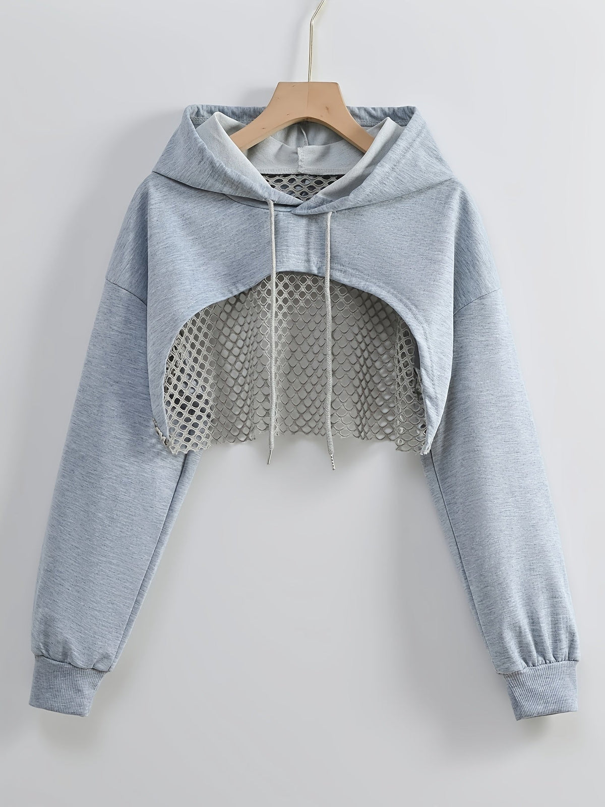 Sweat à capuche en maille pour femme, style urbain américain uni, veste tendance style « sweet spicy », noir, blanc, XS S M L XL XXL