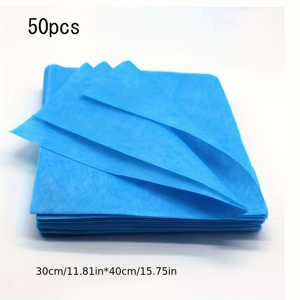50 feuilles de papier jetables pour fond de cage à oiseaux, pour perroquets, perruches, calopsittes et canaris, nettoyage facile, 30 x 40 cm