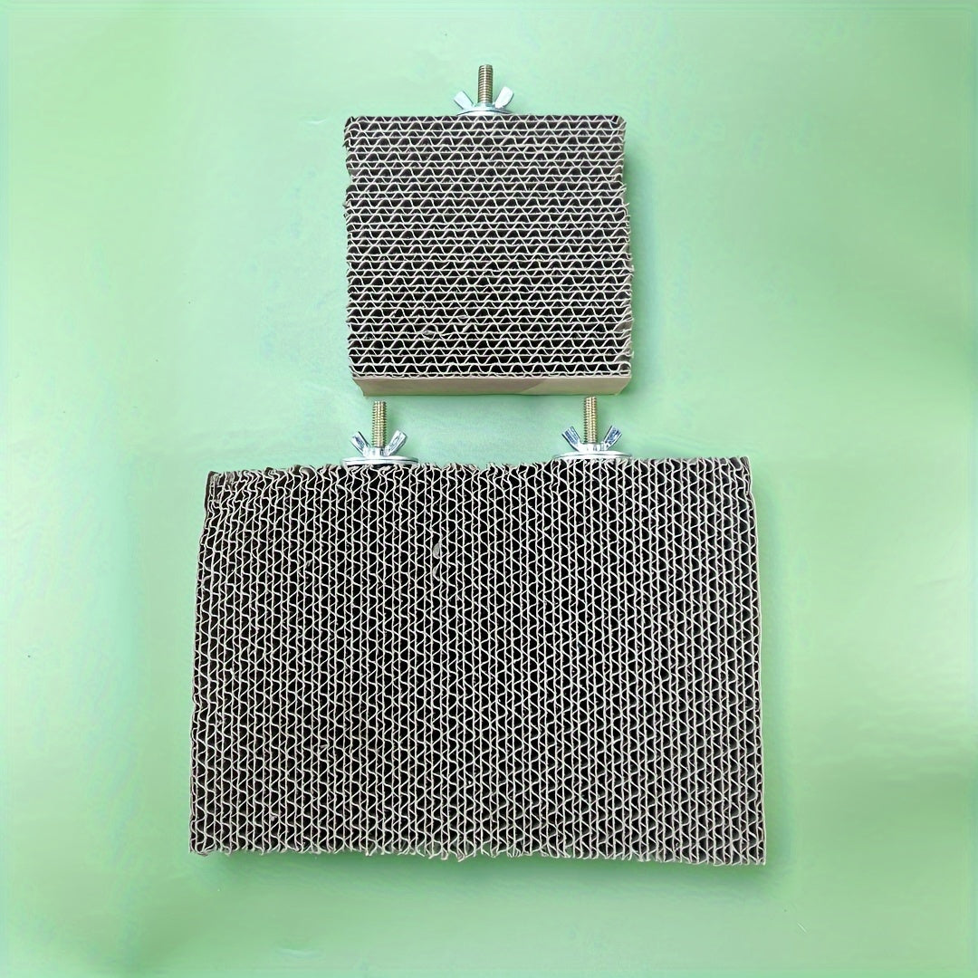 Plateforme à mâcher pour perroquets, perchoir pour oiseaux - Jouet à ronger multi-niveaux en bois naturel pour perroquets, calopsittes, conures et petits oiseaux - Plateforme d'enrichissement pour cage, tailles petite et grande