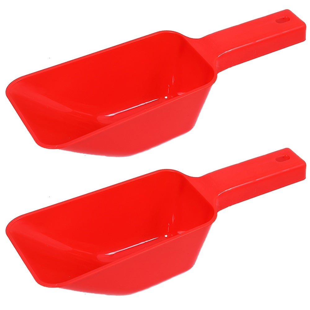 Cuillère doseuse pour nourriture pour animaux avec graduations – Pelle de contrôle des portions en plastique lavable au lave-vaisselle pour chiens et chats, outil de nourrissage précis et portable, 1 ou 2 pièces, noir gris bleu rouge
