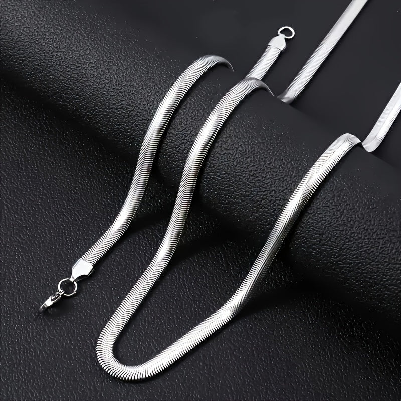 Ensemble de 8 colliers en acier inoxydable pour homme – Chaîne cubaine et chaîne torsadée style hip-hop, chaînes tendance et durables pour homme, cadeau idéal pour petit ami, fils, fête des pères et anniversaire