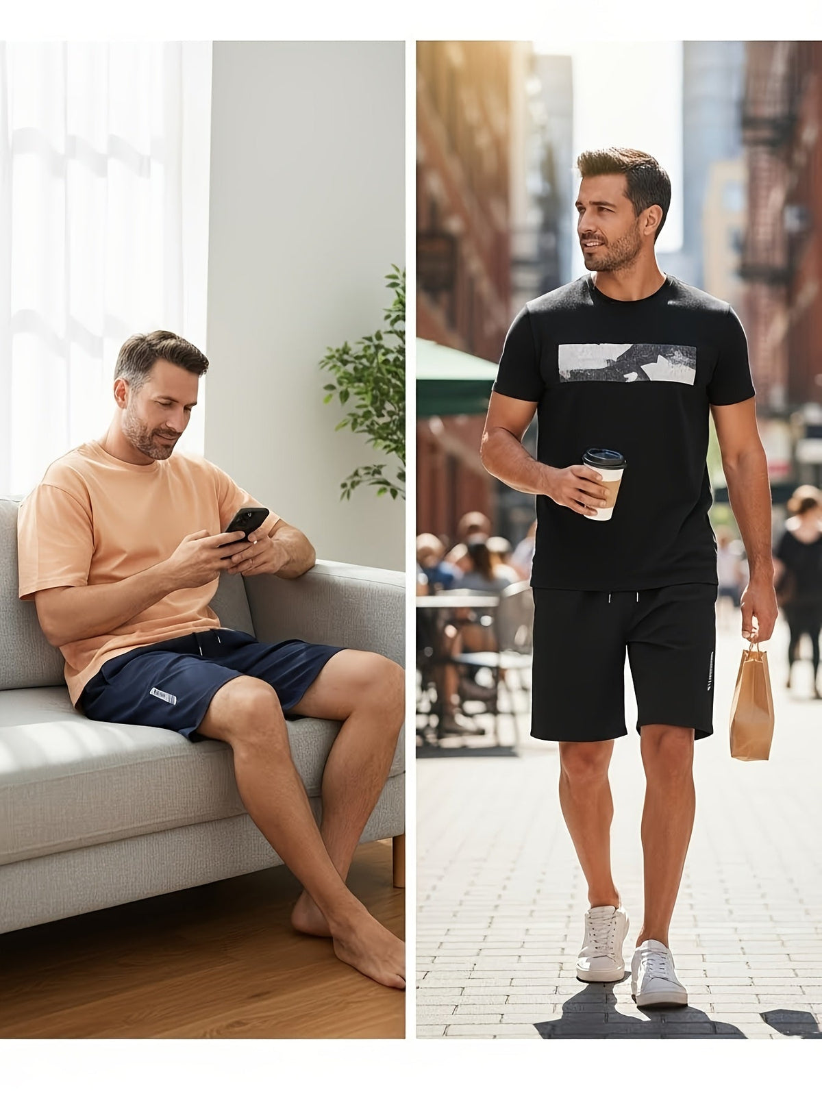 Lot de 5 shorts de sport pour homme – Shorts de gym et de basketball à séchage rapide avec taille élastique et poche latérale zippée, vêtements de sport légers pour la course, la randonnée et le quotidien