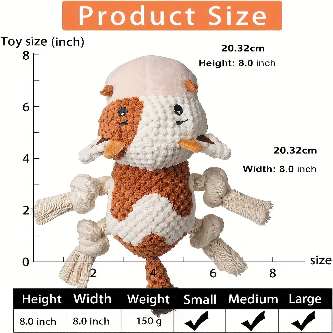 Jouet en peluche pour chien en forme de vache, jouet interactif pour tir à la corde avec papier bruissant, jouet à mâcher d'entraînement intellectuel pour chiens de petite, moyenne et grande taille, sans pile, jouet anti-anxiété pour animaux de compagnie
