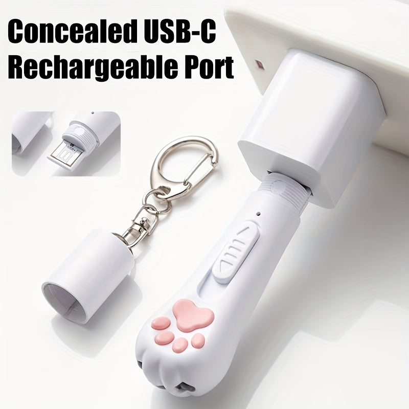 Jouet interactif 7-en-1 pour chat, rechargeable par USB – 7 modes de jeu pour chats et chiens d'intérieur, jouet d'exercice pour la chasse, souris bonus incluse, cadeau idéal pour Noël et les anniversaires des animaux de compagnie
