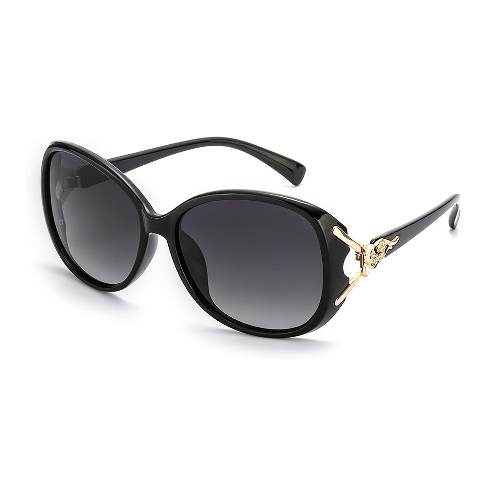 Lunettes de soleil oversize pour femme, protection UV400, verres dégradés, monture large, lunettes tendance, plusieurs coloris disponibles