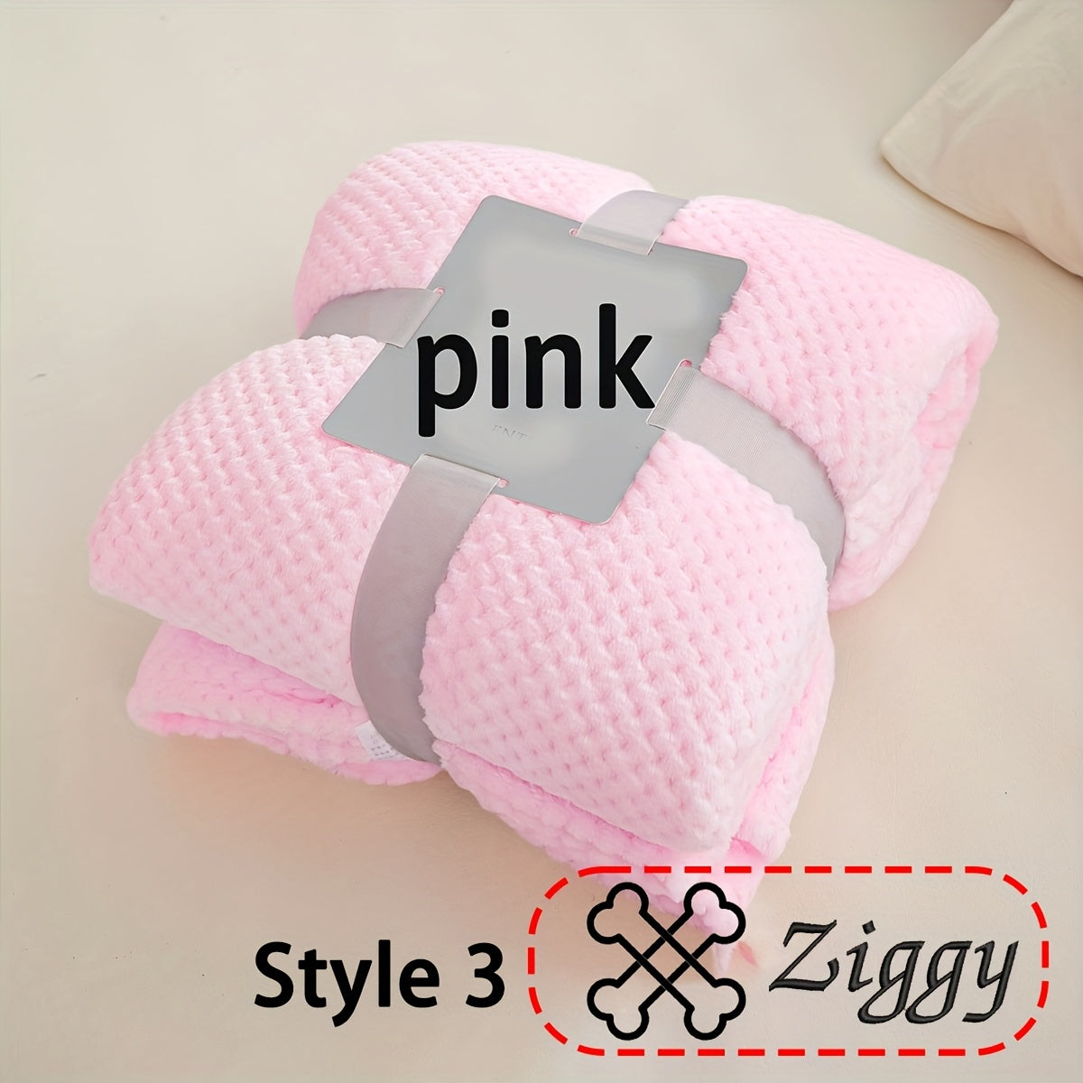 Couverture pour animaux de compagnie brodée personnalisée – Plaid personnalisé avec nom ou initiales, couverture douillette et douce pour petits chiens et chats, cadeau de décoration chaleureux pour panier d'animal