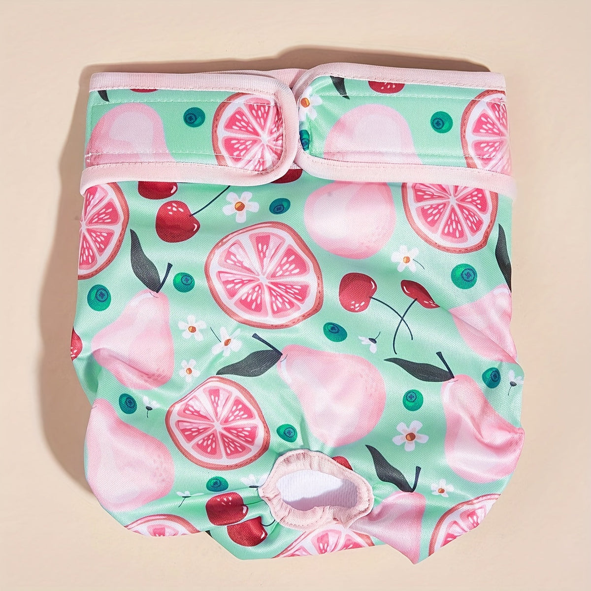 Dog Physiological Pants Washable - Female Dog Menstrual Underwear & Reusable Pet Diaper Panties, Breathable Comfortable Fit for Small Medium Large Dogs, Cute Patterns XS-XL, Dog Heat Cycle & Incontinence Solution