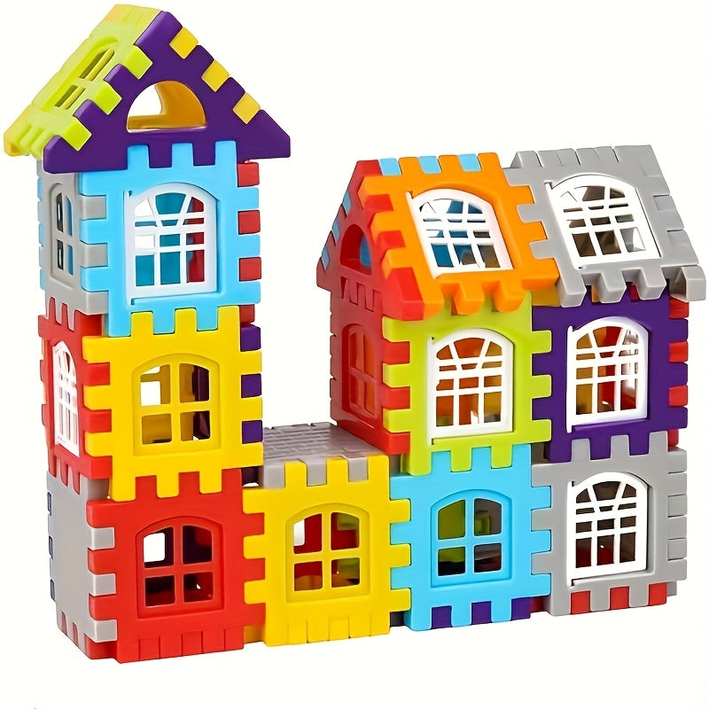 Blocs de construction pour enfants 126 pièces – Ensemble de jouets éducatifs STEM en plastique, blocs de construction créatifs pour garçons et filles, améliore l'intelligence et la créativité, cadeau d'apprentissage amusant pour les 3, 4, 5, 6 ans et plus